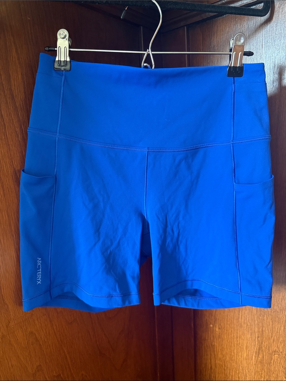Arc'teryx Women's Cobalt Blue Pocket Bike Shorts